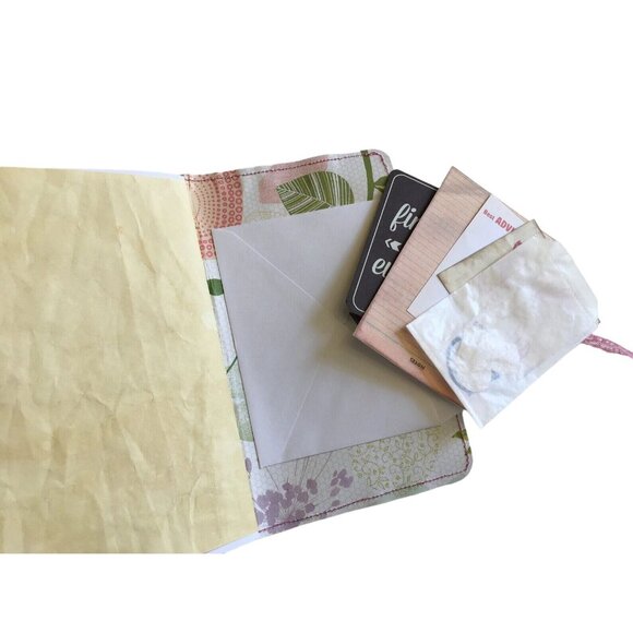 Fitness Junk Journal Writing Kit Blank Smash Book Handmade Ephemera Included u - Picture 8 of 10